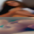 Goggle naked woman