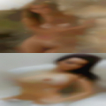 Naked couple have shampoo pool